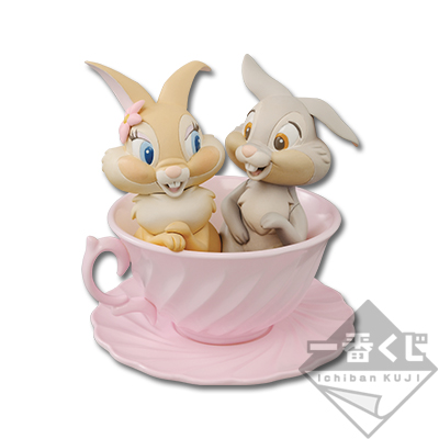 Thumper & Miss Bunny Teacup Figur