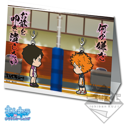 Finals‼ Hinata VS Ushijima Gummianhänger Set