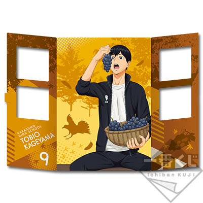Tobio Kageyama Fenster-Kunstplatte