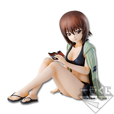 Kuromorimine Girls Academy Maho Nishizumi Figur