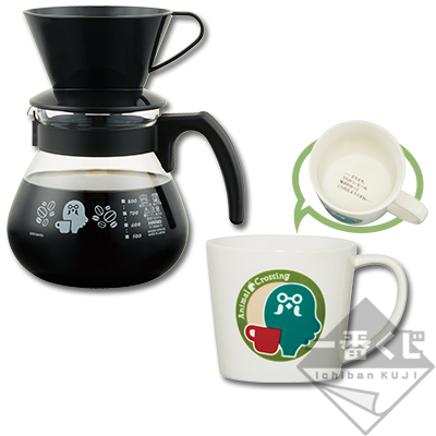 Kissa Hato no Su Kaffeekanne mit Tasse Set