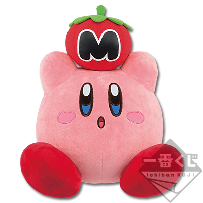 Kirby und Maxim-Tomate Plüschfigur