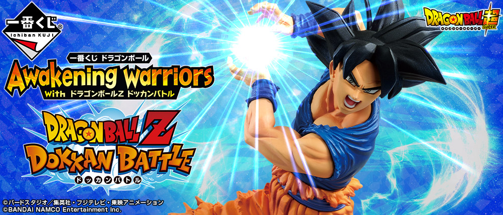 Dragon Ball Awakening warriors with Dragon Ball Z Dokkan Battle