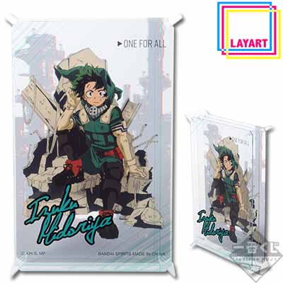 Midoriya Izuku Ray Art Acrylständer