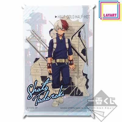 Todoroki Shoto Ray Art Acrylständer
