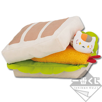 Tauchender Nyanko Sensei Garnelen-Sandwich Plüschfigur
