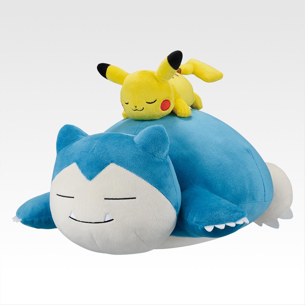 Relaxo & Pikachu Plüschfigur