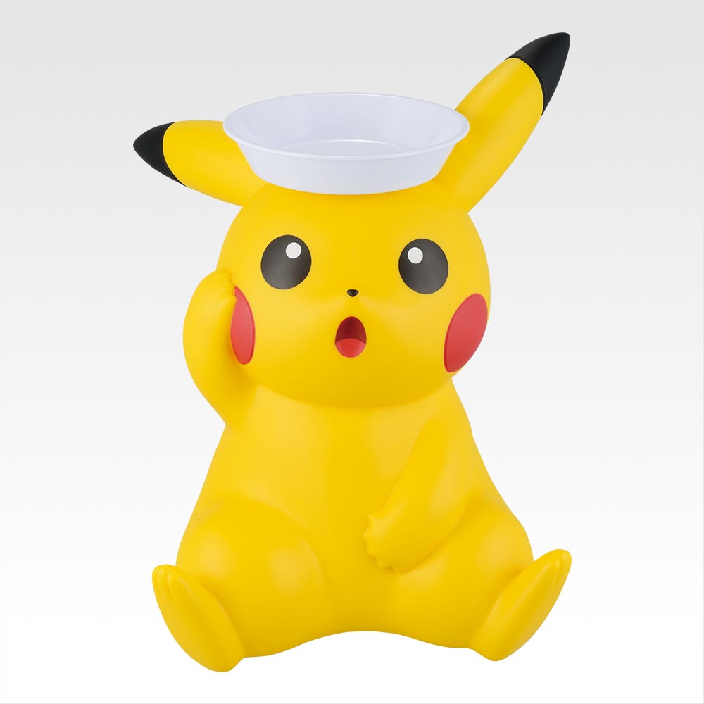 Pikachu Soft-Vinyl-Figur mit Mini-Tablett