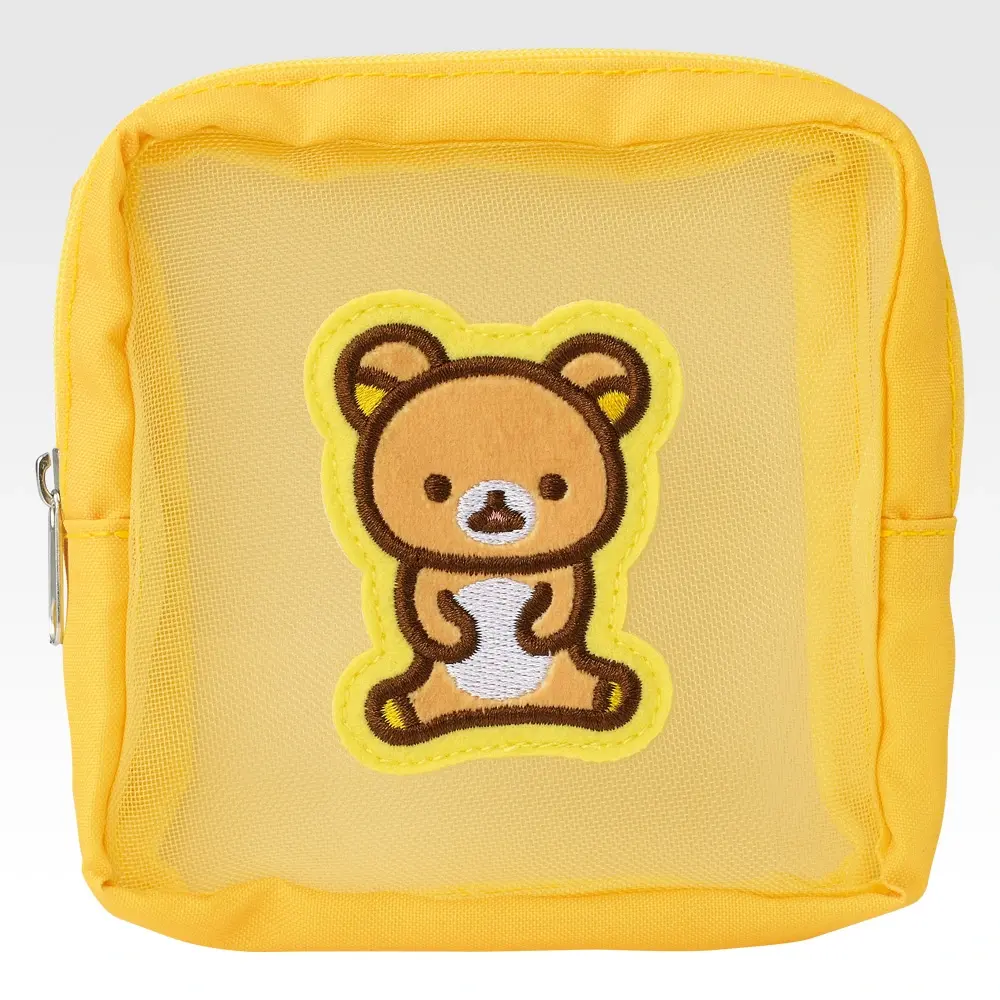 Netz-Stickerei-Täschchen Rilakkuma