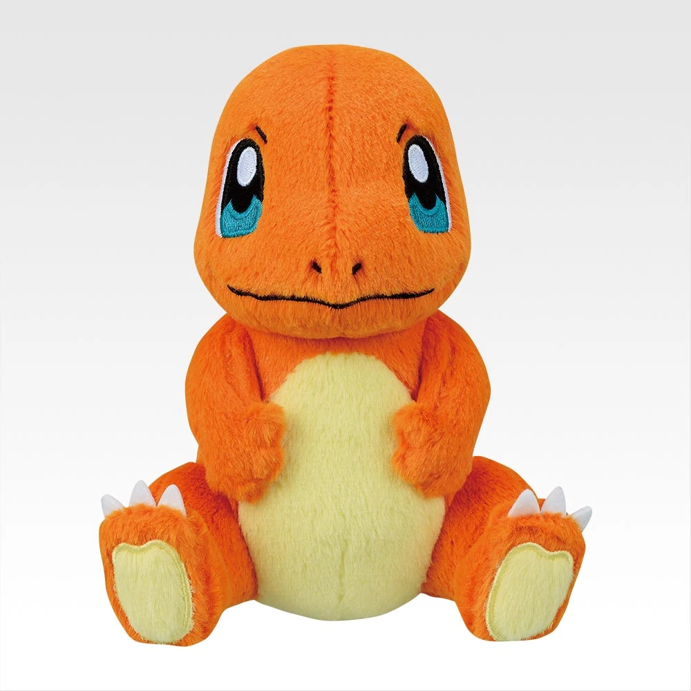 Plüschfiguren der Starter-Pokémon aus Kanto, Variante 2
