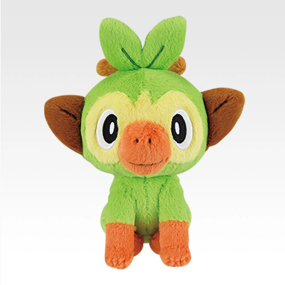 Plüschtiere der drei Starter-Pokémon der Galar-Region, Variante 1