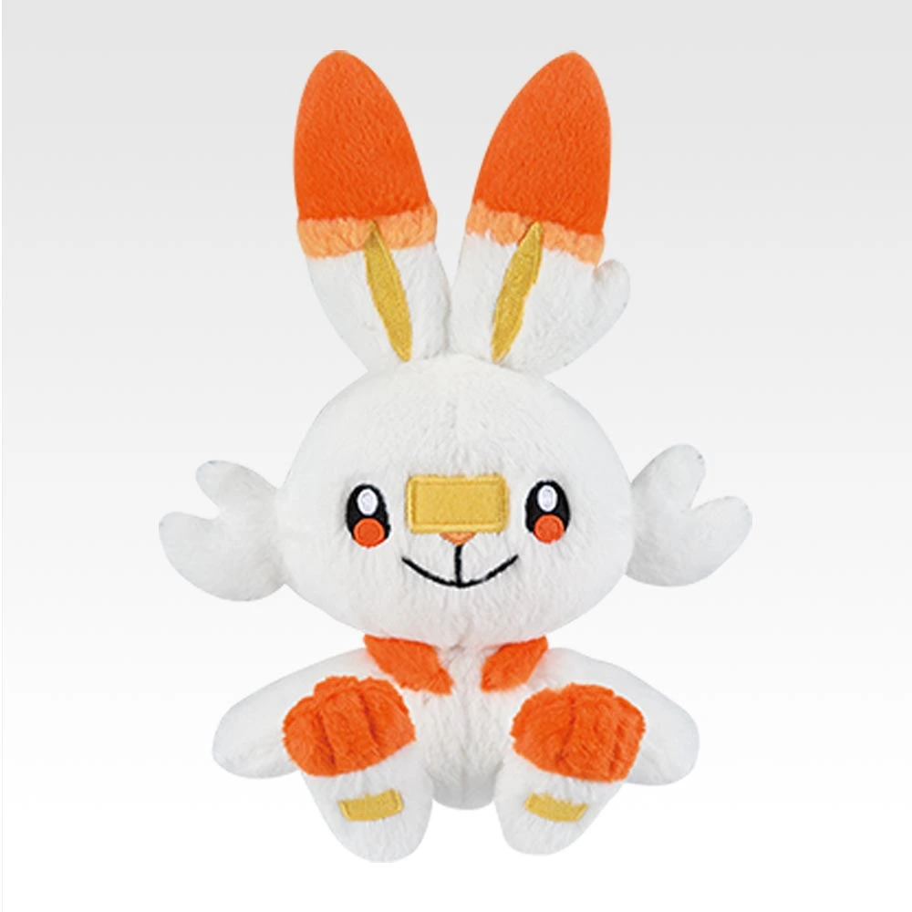 Plüschtiere der drei Starter-Pokémon der Galar-Region, Variante 2