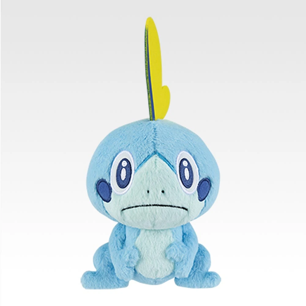 Plüschtiere der drei Starter-Pokémon der Galar-Region, Variante 3